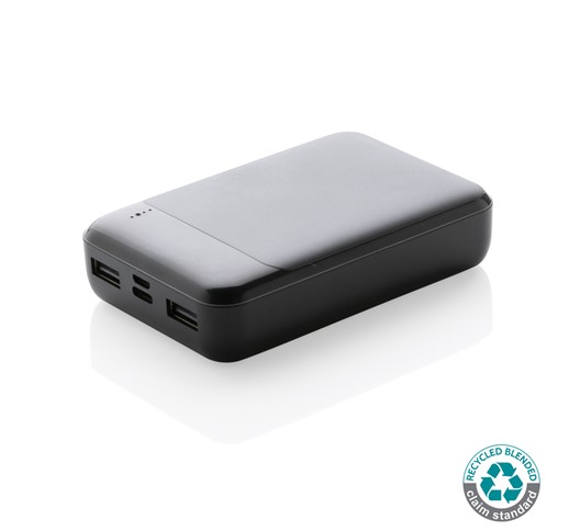  10.000 MAH POWERBANK IZ RECIKLIRANE PLASTIKE RCS STANDARDA