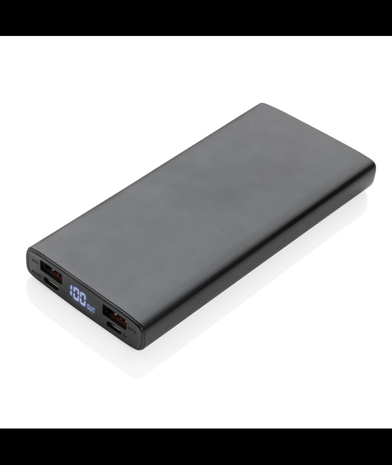 18W 10.000 MAH PD POWERBANK ALUMINIJ