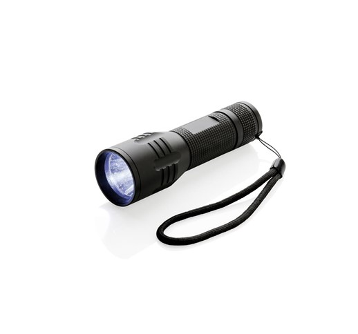 3W CREE TASCHENLAMPE, SCHWARZ