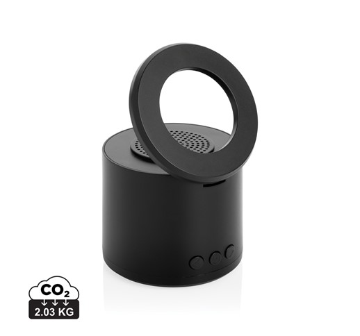 3W SPEAKER WITH MAGNETIC HOLDER MAGPULSE RCS RECYCLED PLASTIC