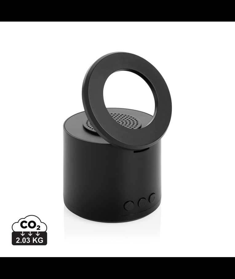 3W SPEAKER WITH MAGNETIC HOLDER MAGPULSE RCS RECYCLED PLASTIC