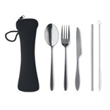 5 SERVICE - SET CUBIERTOS ACERO INOXIDABLE