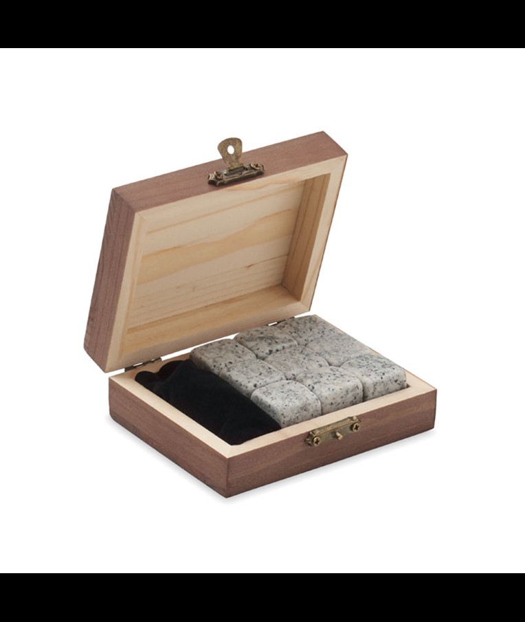 9 STONE ICE CUBE SET ABERDEEN IN BOX