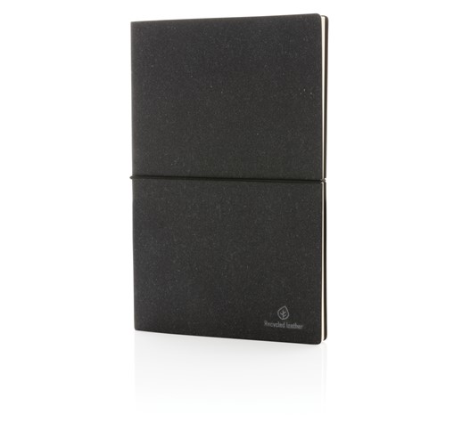 A5 NOTIZBUCH AUS RECYCELTEM LEDER