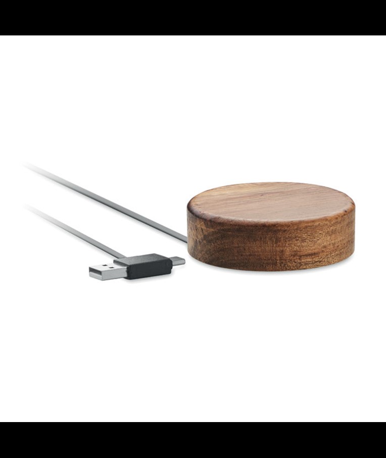 ACALESS-CARGADOR INALÁMBRICO EN ACACIA 15W