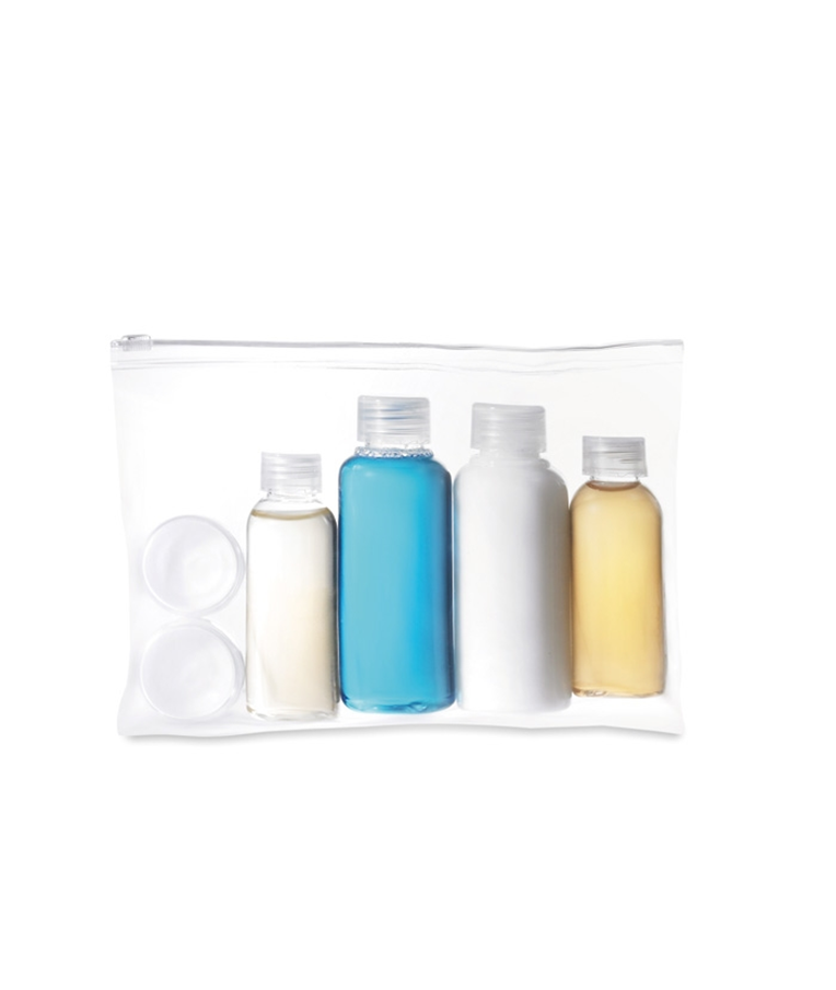AIRPRO - TRAVELLING POUCH WITH BOTTLES 