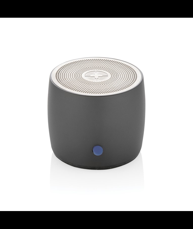 ALTAVOZ DE GRAVES DE 3W DE ALUMINIO RECICLADO SWISS PEAK RCS