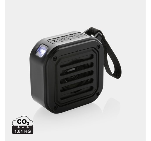 ALTAVOZ SOLAR INALÁMBRICO 3W SUNWAVE PLÁSTICO RECICLADO RCS