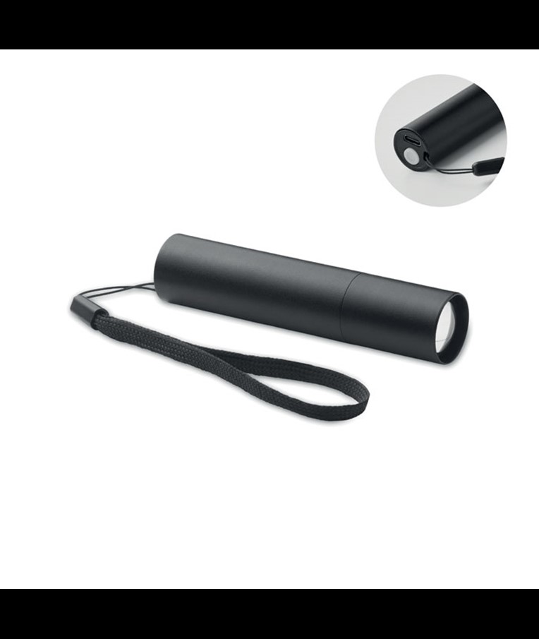 ALUMINATE - LINTERNA RECARGABLE DE ALUMINIO