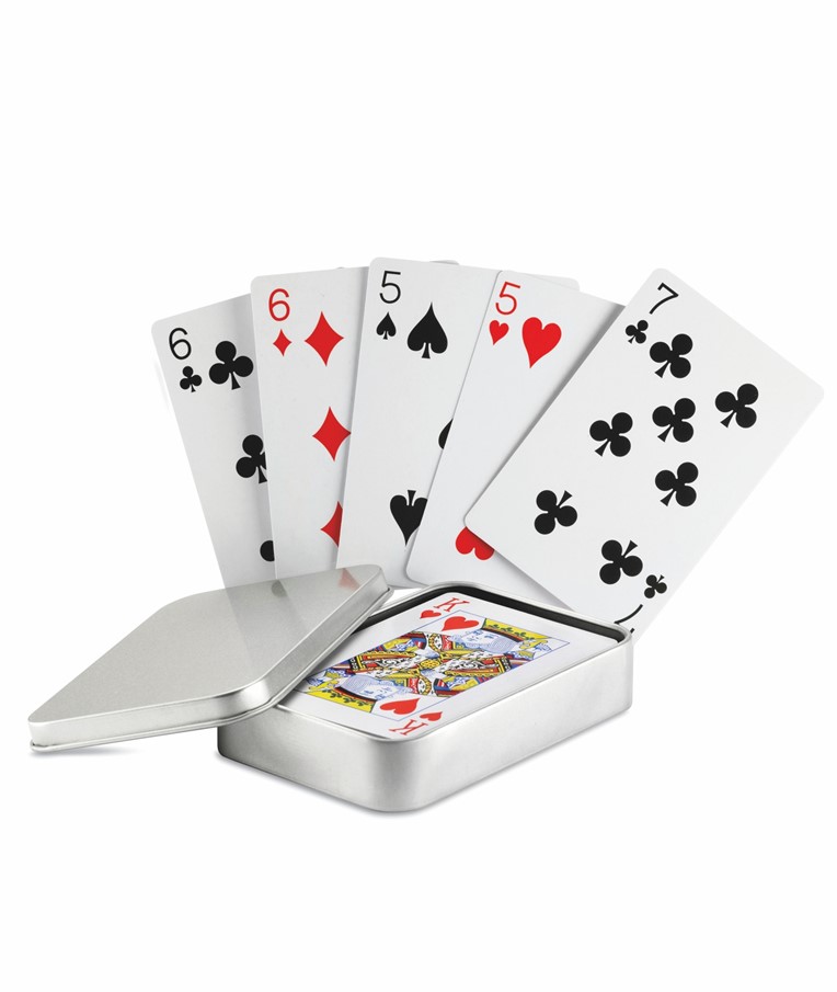 AMIGO - JUEGO DE CARTAS CAJA METAL