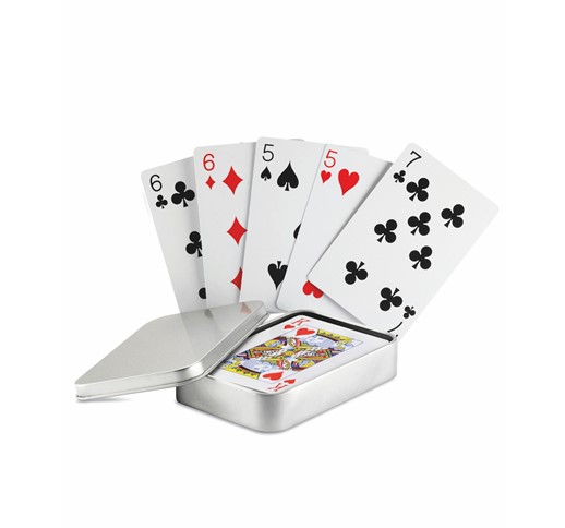 AMIGO - PLAYING CARDS IN TIN BOX 