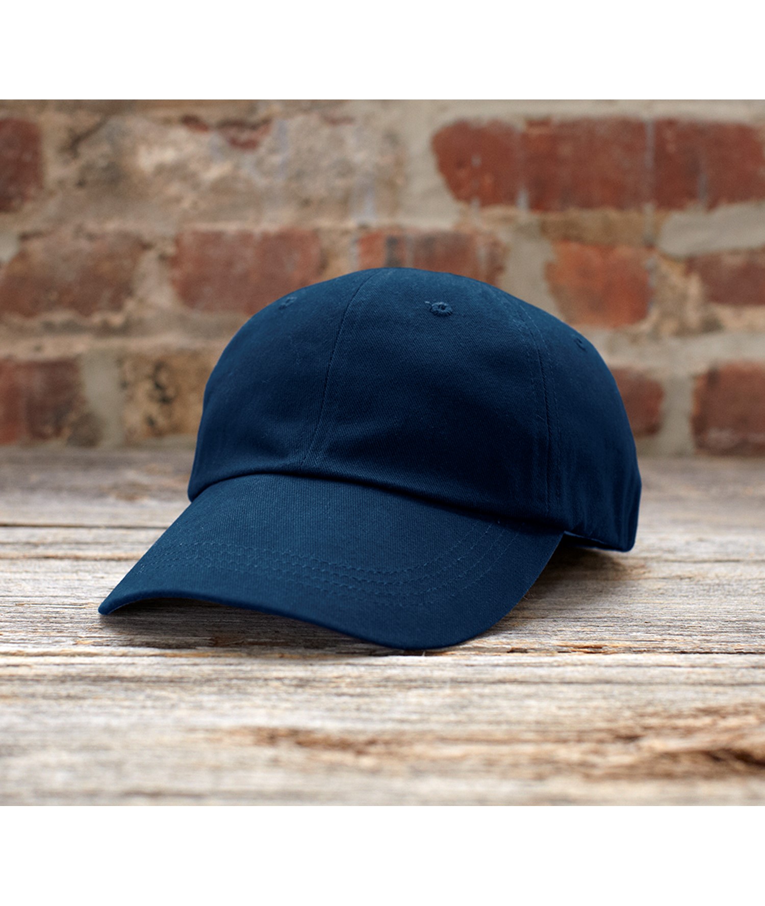 ANVIL SOLID LOW-PROFILE BRUSHED TWILL CAP