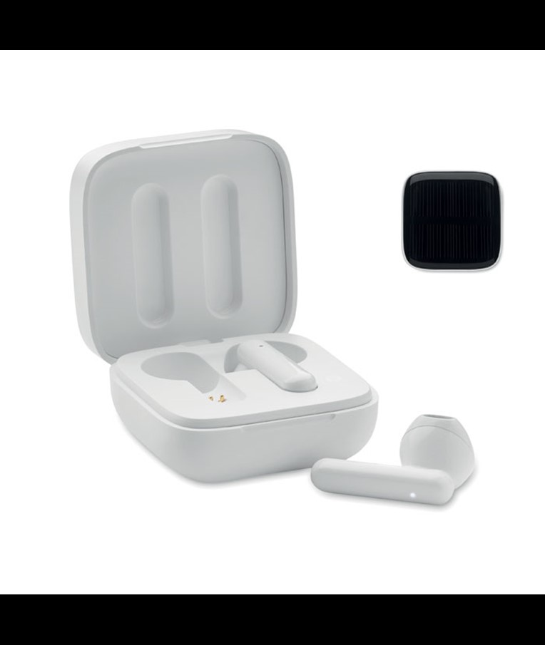 AURICULARES SONORA-TWS CON CARGADOR SOLAR