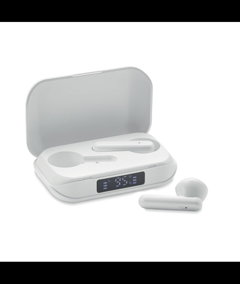 AURICULARES TWS DE ABS RECICLADO QUAVER