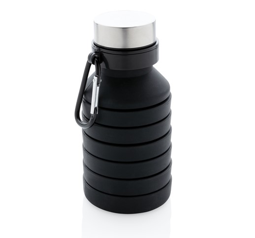 AUSLAUFGESCHÜTZTE FALTBARE SILIKONFLASCHE