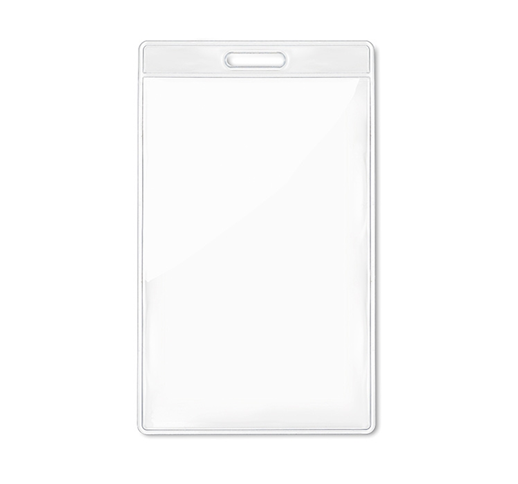 BADGO - TRANSPARENT BADGE 7,5CMX12,5CM 