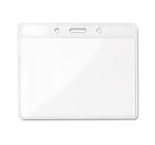 BADGY - TRANSPARENT BADGE 10CMX8CM 