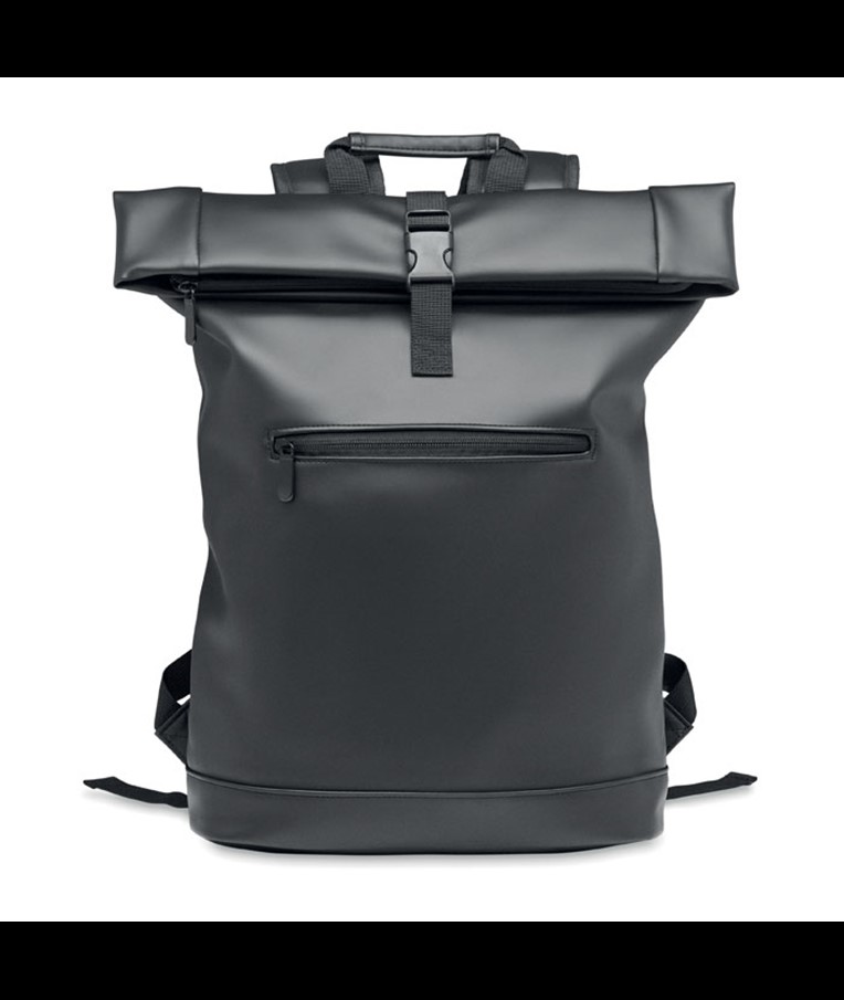 BAI ROLL-LAPTOP PU ROLLTOP RUKSAK