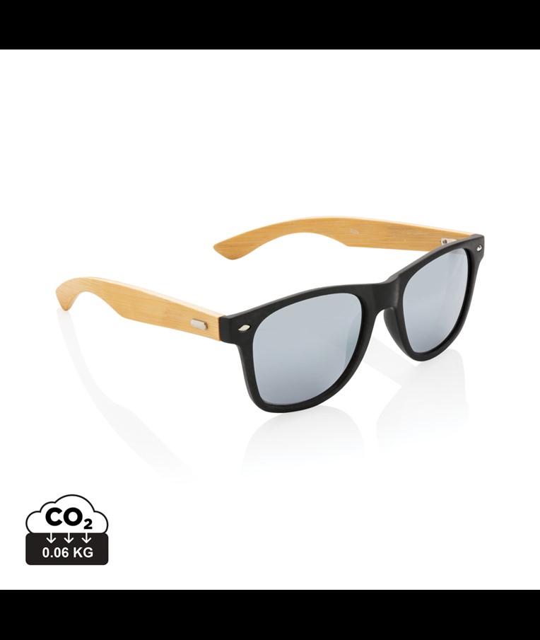 BAMBOO AND RCS RECYCLED PLASTIC SUNGLASSES