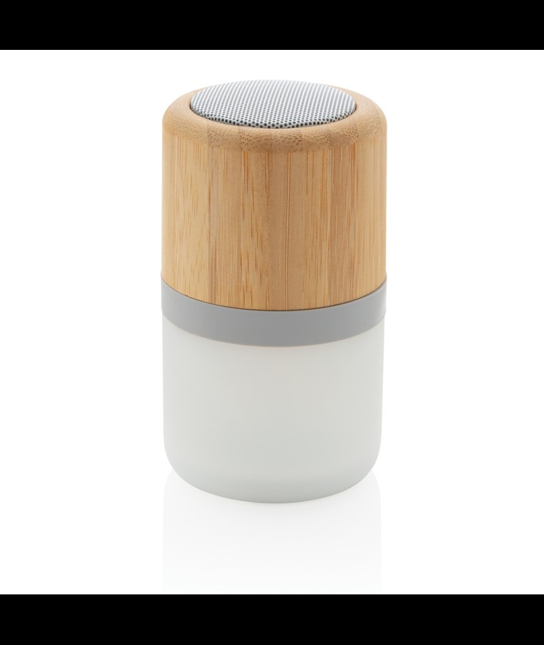 BAMBOO COLOUR CHANGING 3W SPEAKER LIGHT