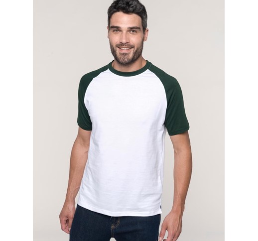 BASEBALL - SHORT-SLEEVED TWO-TONE T-SHIRT