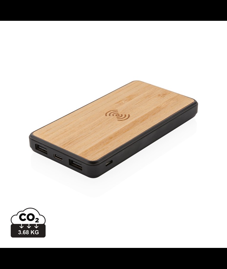 BATERÍA EXTERNA INALÁMBRICA 8000 MAH RCS