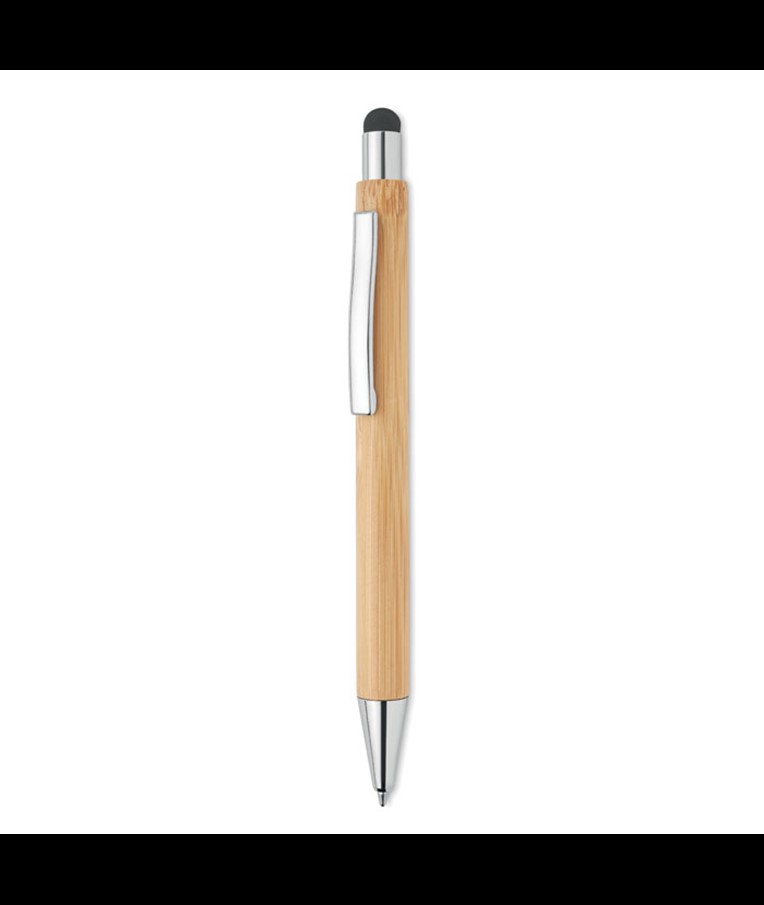 BAYBA - BOLÍGRAFO PULSADOR DE BAMBÚ