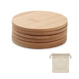 BAYIN SET - SET OD 6 PODMETAČA OD BAMBUSA