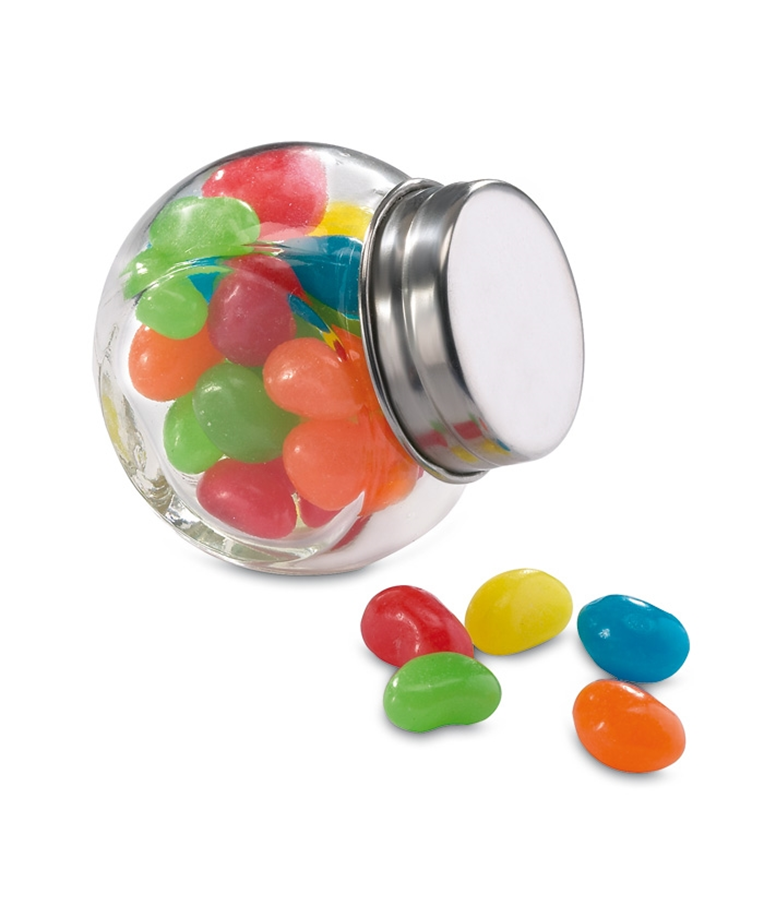 BEANDY - BOTE DE CRISTAL CON CARAMELOS