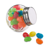 BEANDY - GLASS JAR WITH JELLY BEANS 