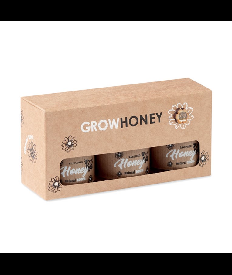 BEEBEE SET - SET DE 3 MIELES DE FLORES