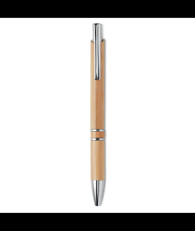 BERN BAMBOO - BOLÍGRAFO PULSADOR BAMBÚ