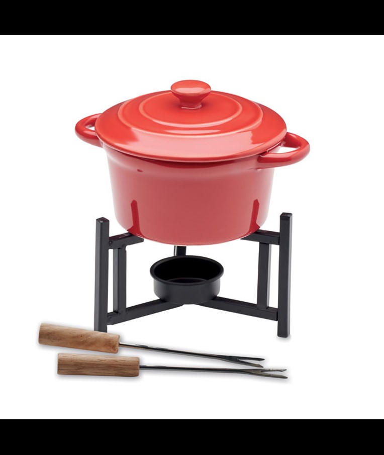 BIG KASE - CERAMIC FONDUE SET 300 ML