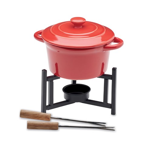 BIG KASE - KERAMIK-FONDUE-SET 300 ML