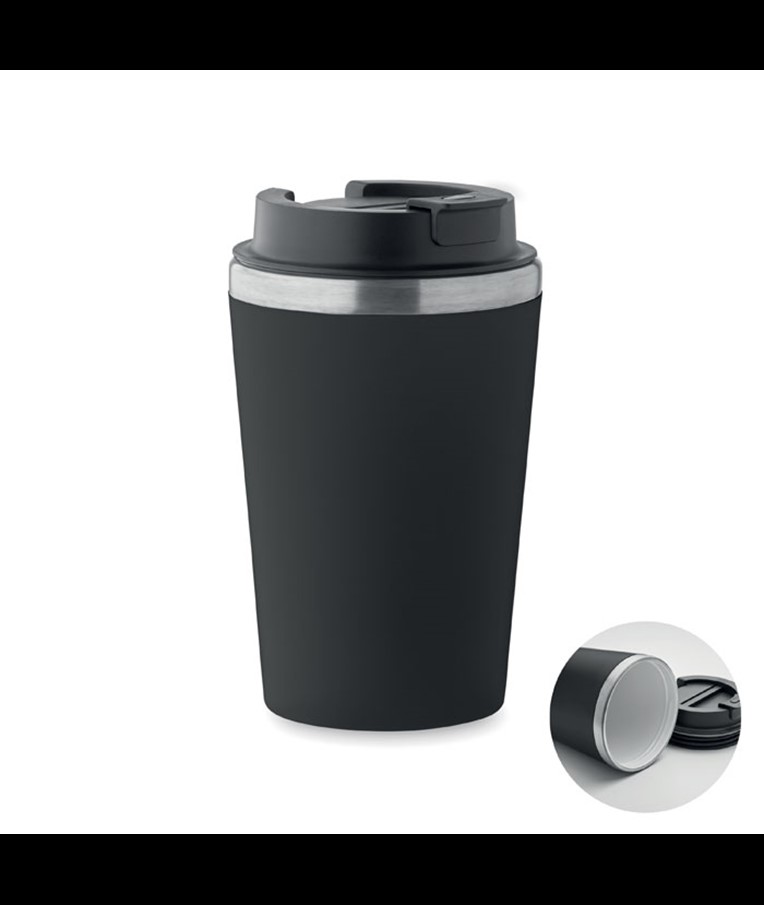 BLERM - DOPPELWANDIGER BECHER MIT KERAMIKEINLAGE 350 ML