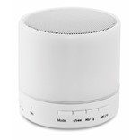 BLUETOOTH ZVUČNIK S LED SVJETILJKOM ROUND WHITE