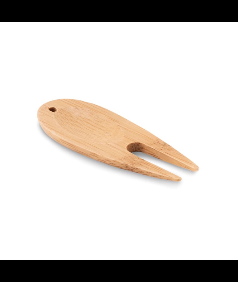 BOGEY - HERRAMIENTA DIVOT GOLF BAMBÚ