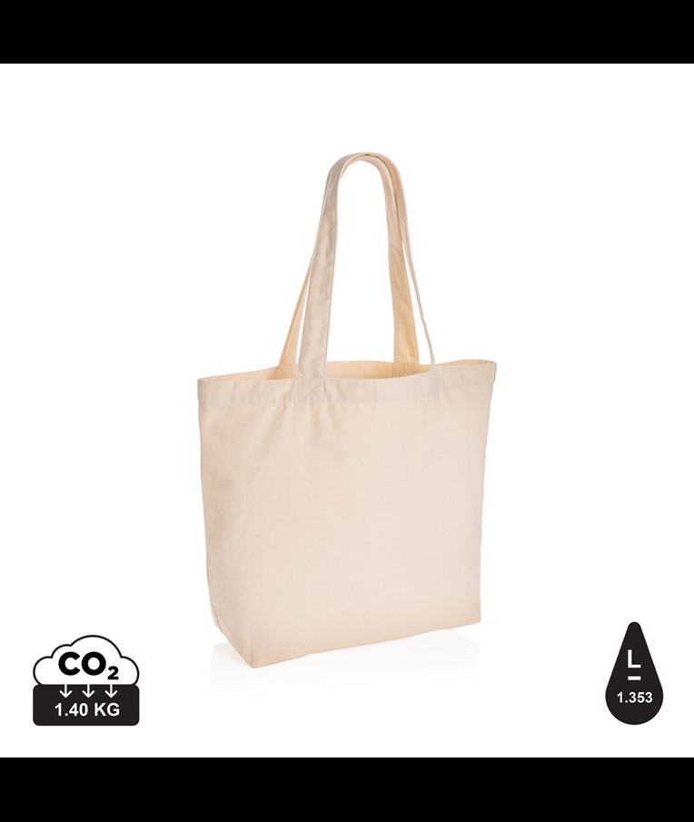 BOLSA COMPRA DE LONA IMPACT AWARE™ DE 240 G/M² CON BOLSILLO