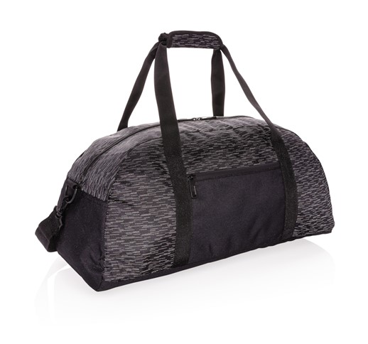 BOLSA DE FIN DE SEMANA REFLECTANTE RPET CON TRAZADOR AWARE ™