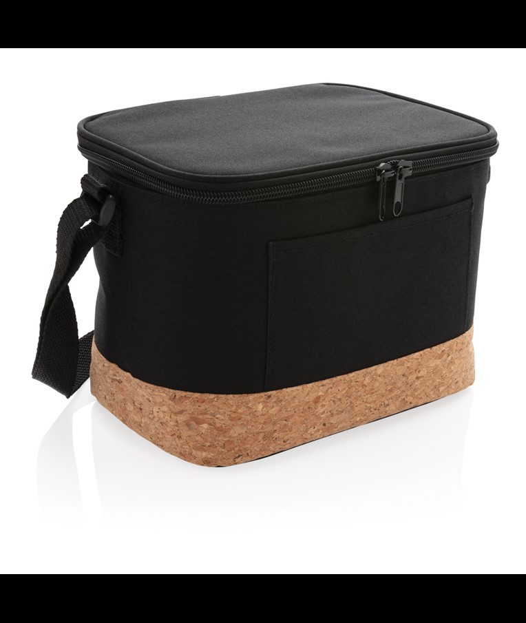 BOLSA Y NEVERA BICOLOR CON DETALLE DE CORCHO