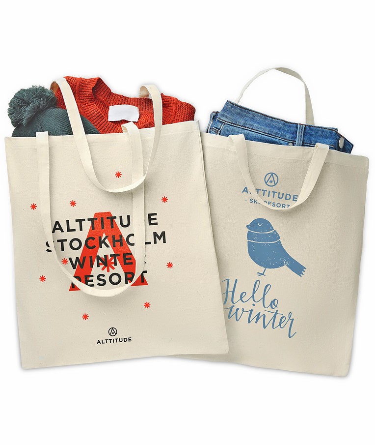 BOLSAS DE COMPRA CON ESTAMPADO - OFERTA ESPECIAL