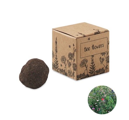 BOMBI II-SEED BOMB WITH BEE FLOWERS