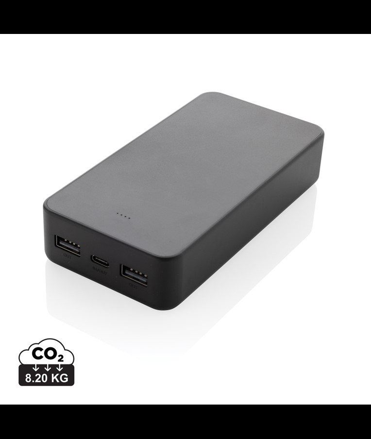 BOOSTCORE RCS RECYCLED PLASTIC POWERBANK 20.000MAH USB C