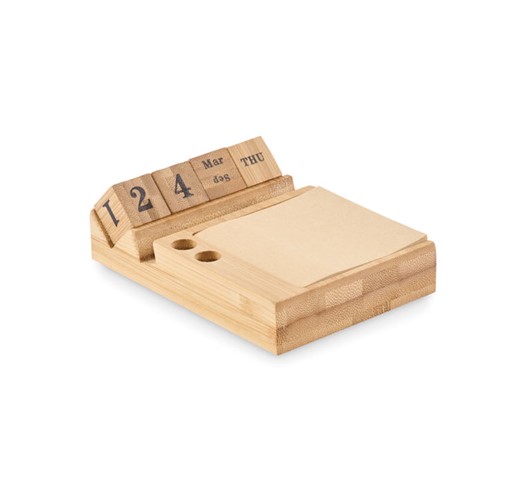BOOTOP - BAMBUS-TISCHKALENDER