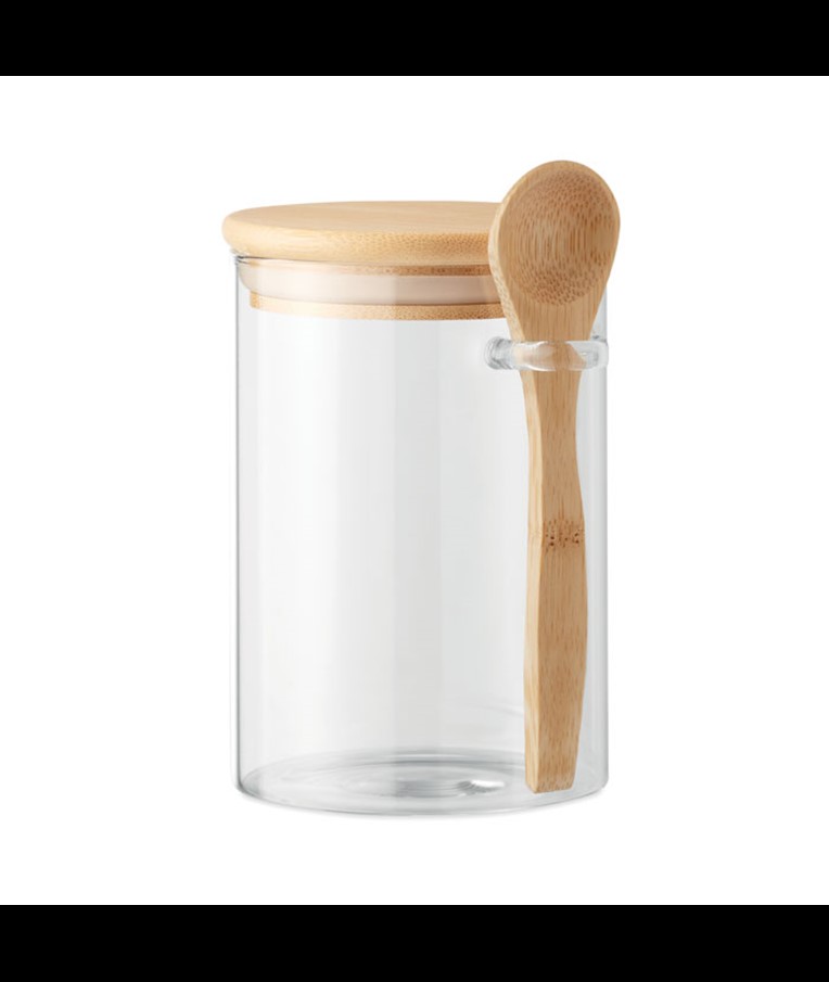 Beer Can Glass w/ Bamboo Lid - Sunset - Cleo + Kin