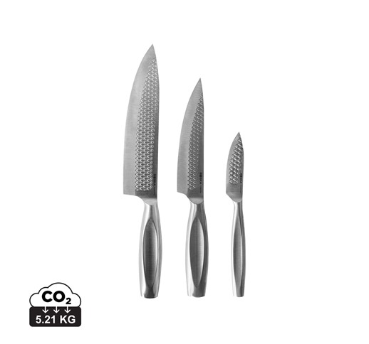 BOSKA SET DE 3 COUTEAUX DE CUISINE MONACO+