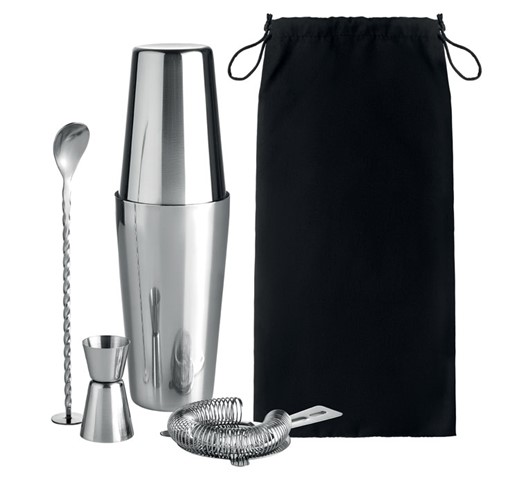 BOSTON - SET POUR COCKTAIL EN INOX