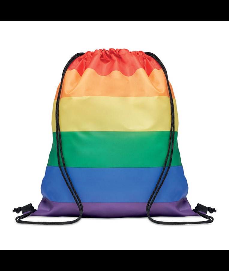 BOW - BOLSA CUERDAS RAINBOW DE RPET