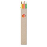BOWY - 4 HIGHLIGHTER PENCILS IN BOX