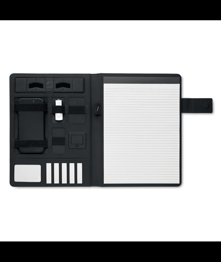 BURGUS - CARPETA A4 Y CARGADOR INALÁMBRICO